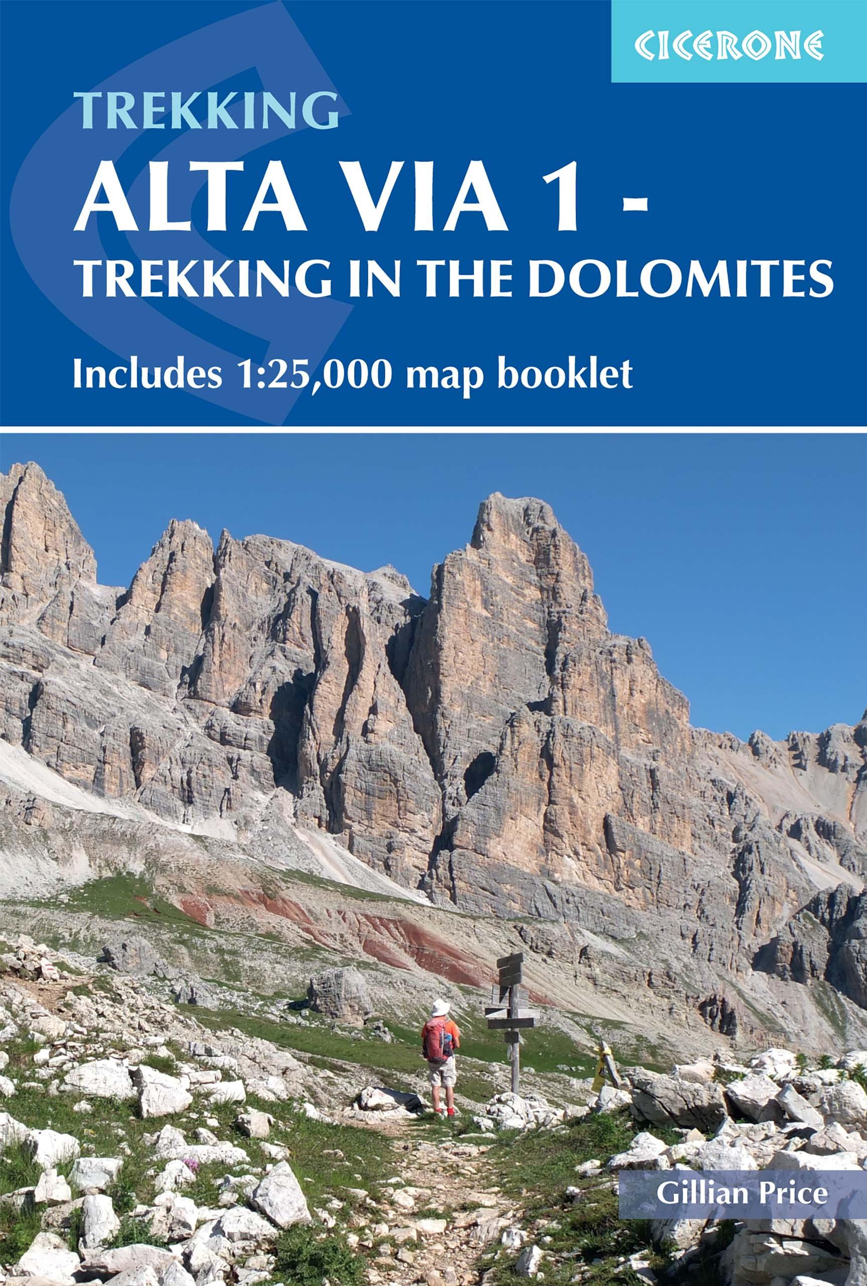 Vorderes Coverbild Alta Via 1 - Trekking in the Dolomites