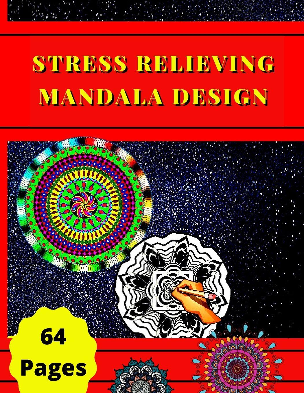 Vorderes Coverbild Stress Relieving Mandala Designs