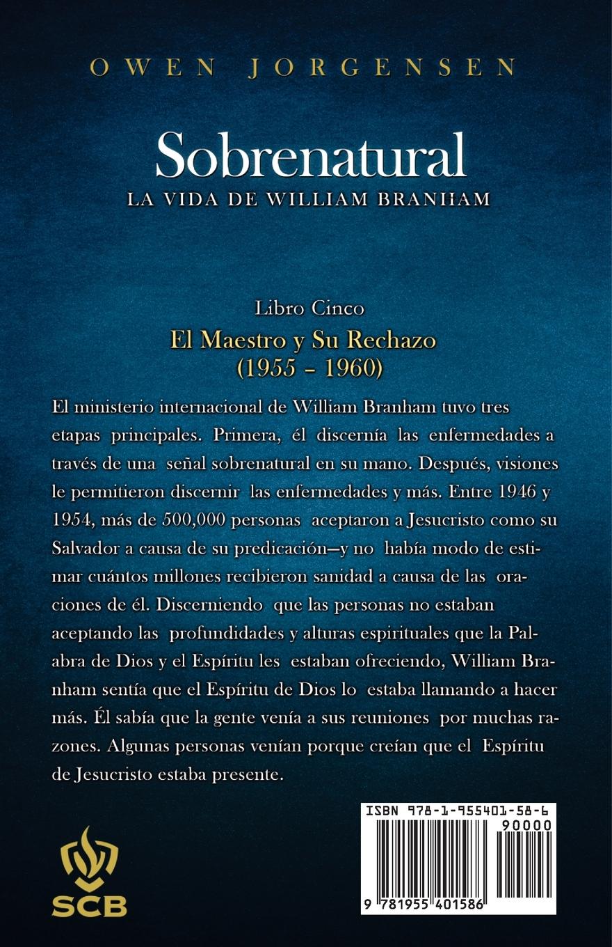 Rückseitencover Libro Cinco - Sobrenatural