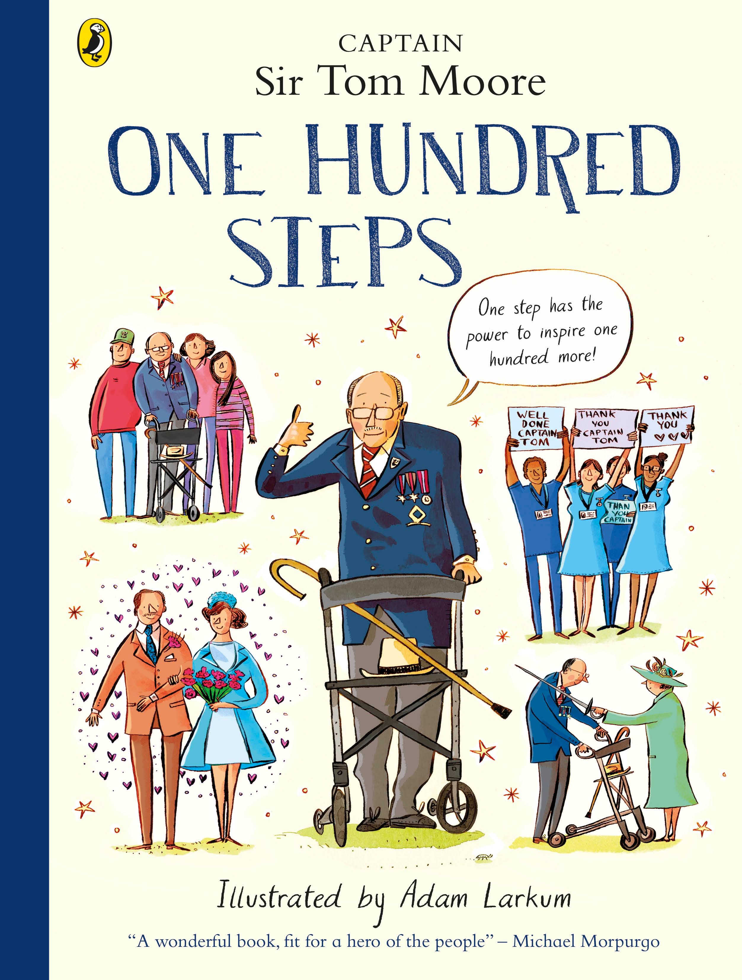 Vorderes Coverbild One Hundred Steps: The Story of Captain Sir Tom Moore