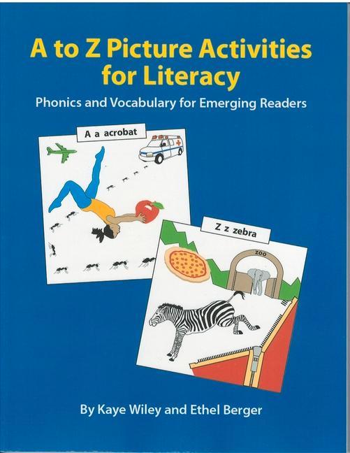Vorderes Coverbild A to Z Picture Activities for Literacy