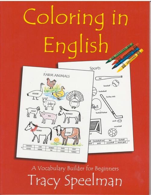 Vorderes Coverbild Coloring in English