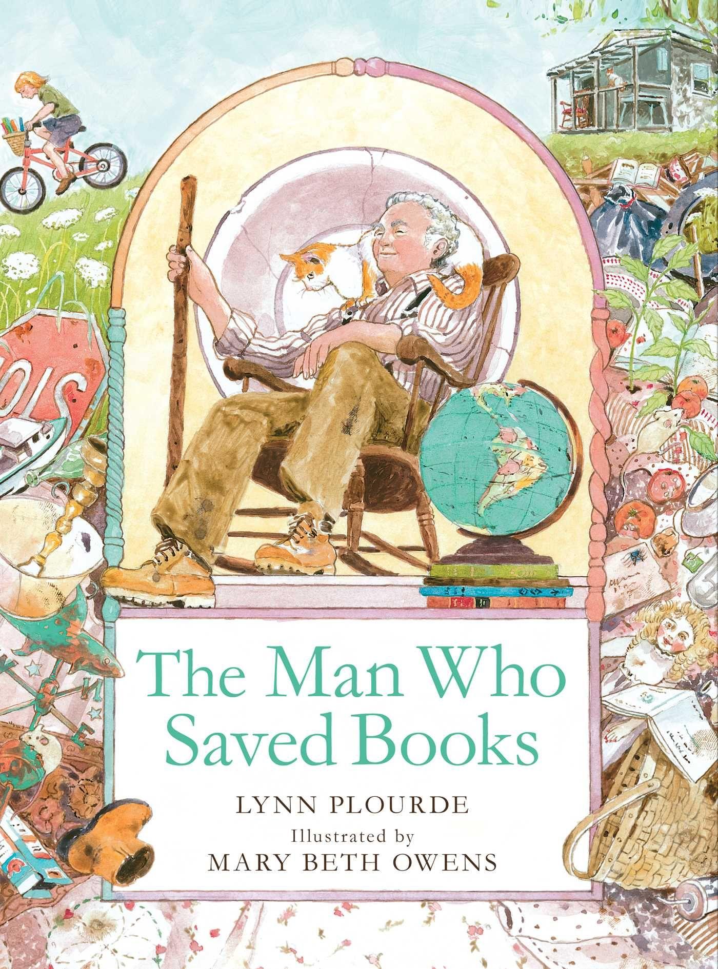 Vorderes Coverbild Man Who Saved Books