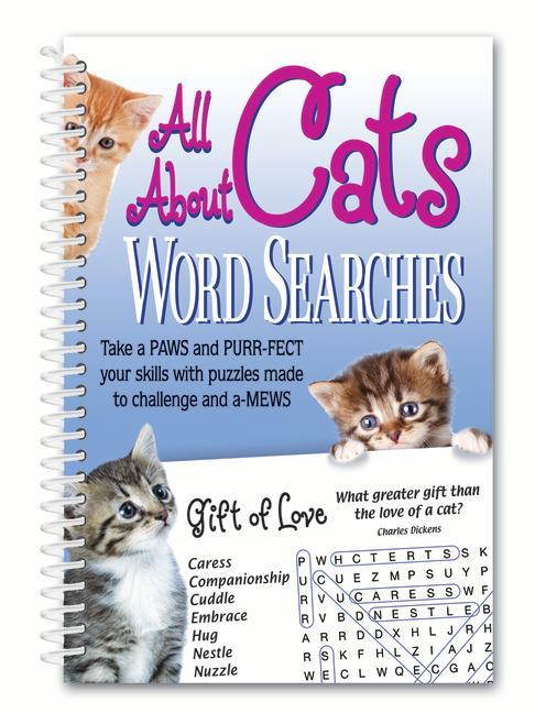 Vorderes Coverbild All about Cats Word Searches