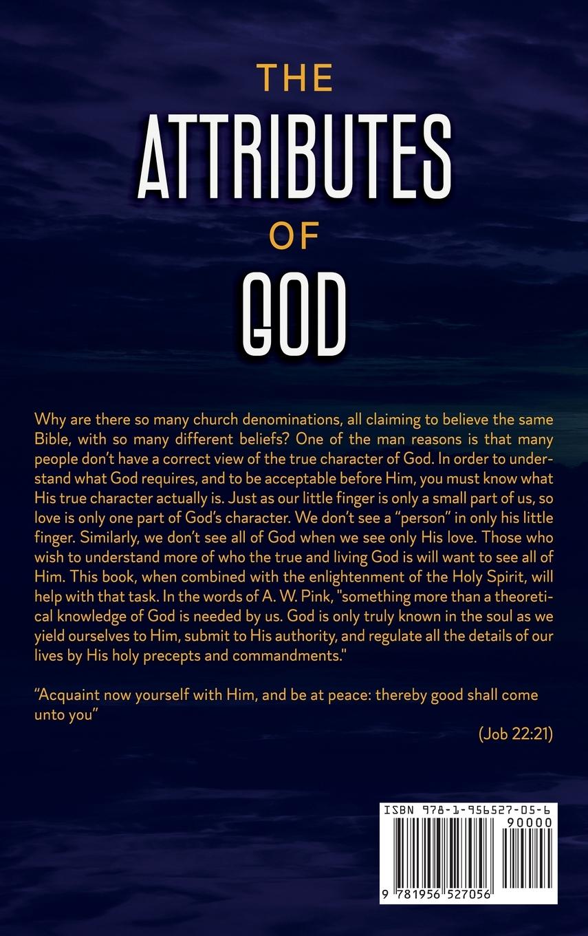Rückseitencover The Attributes of God