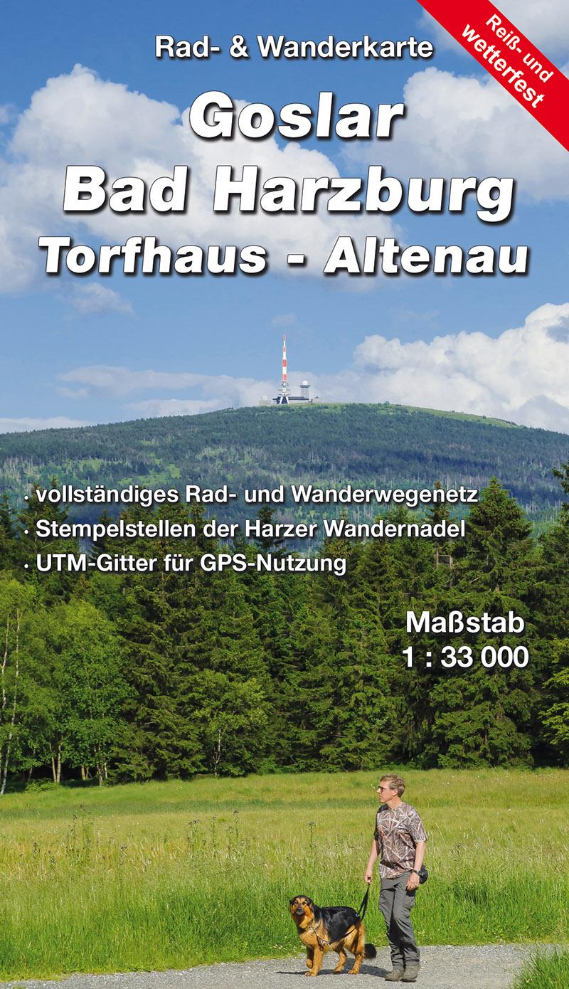 Vorderes Coverbild Goslar - Bad Harzburg - Torfhaus - Altenau 1:33 000