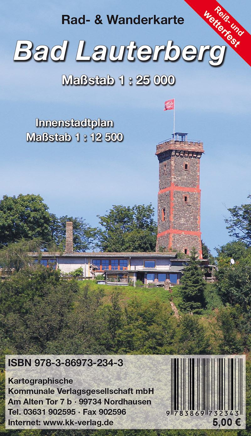 Vorderes Coverbild Bad Lauterberg 1:25 000