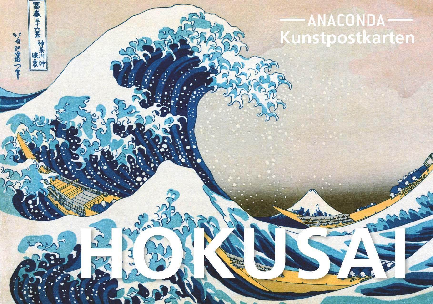Vorderes Coverbild Postkarten-Set Katsushika Hokusai