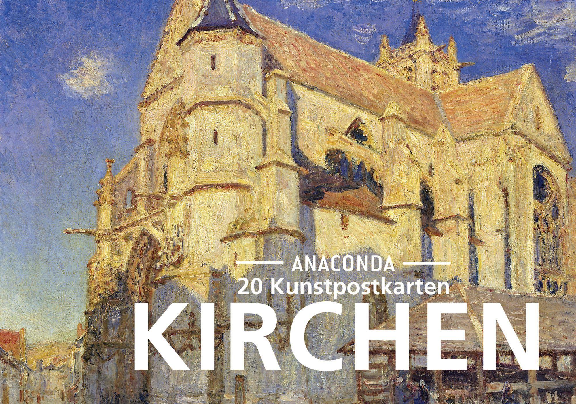 Vorderes Coverbild Postkarten-Set Kirchen
