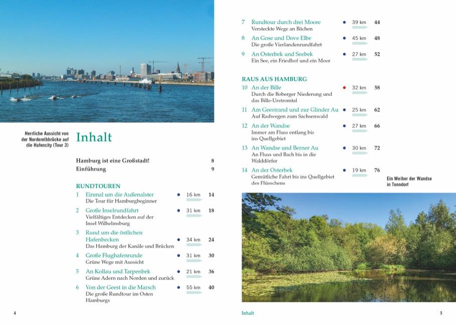 Beispielinhalt (Bild) Radtouren am Wasser Hamburg & Umgebung