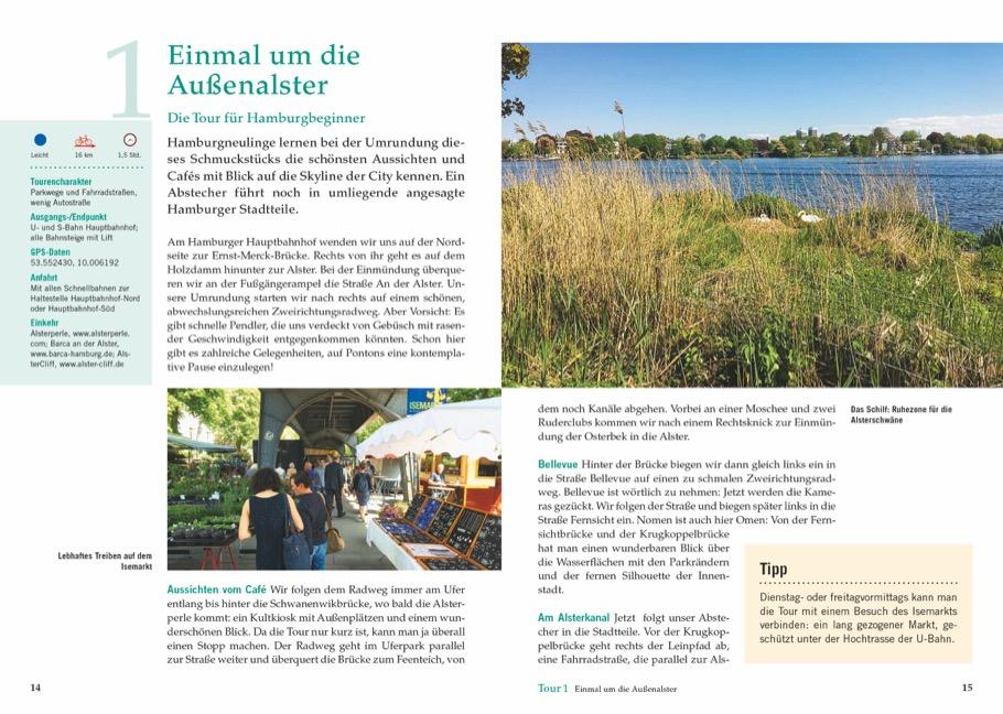 Beispielinhalt (Bild) Radtouren am Wasser Hamburg & Umgebung