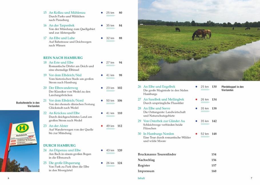 Beispielinhalt (Bild) Radtouren am Wasser Hamburg & Umgebung