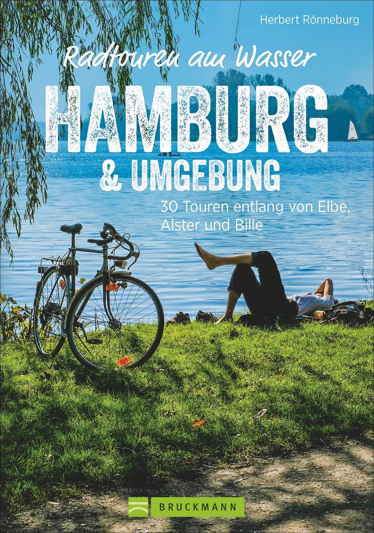 Vorderes Coverbild Radtouren am Wasser Hamburg & Umgebung