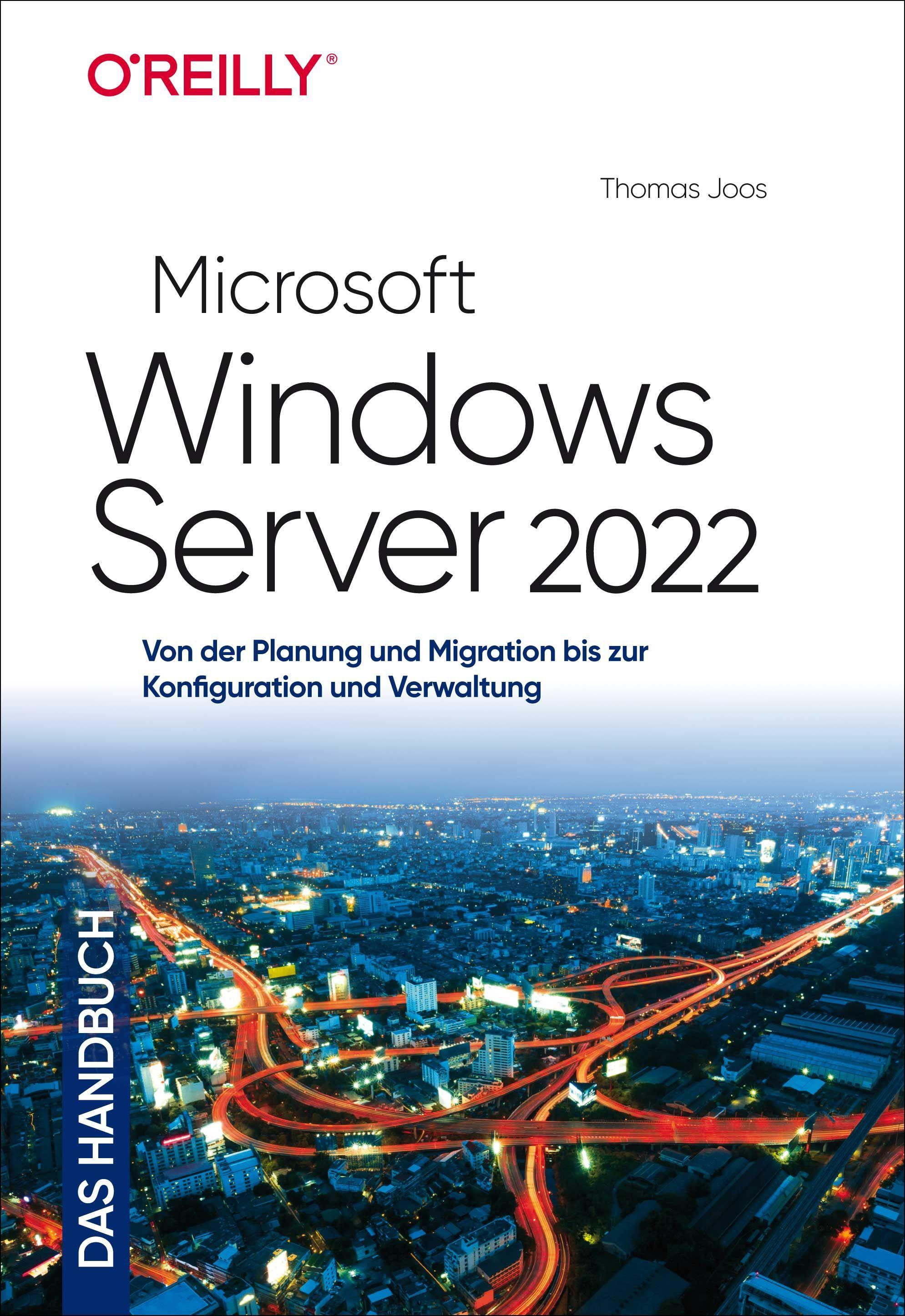 Vorderes Coverbild Microsoft Windows Server 2022 - Das Handbuch