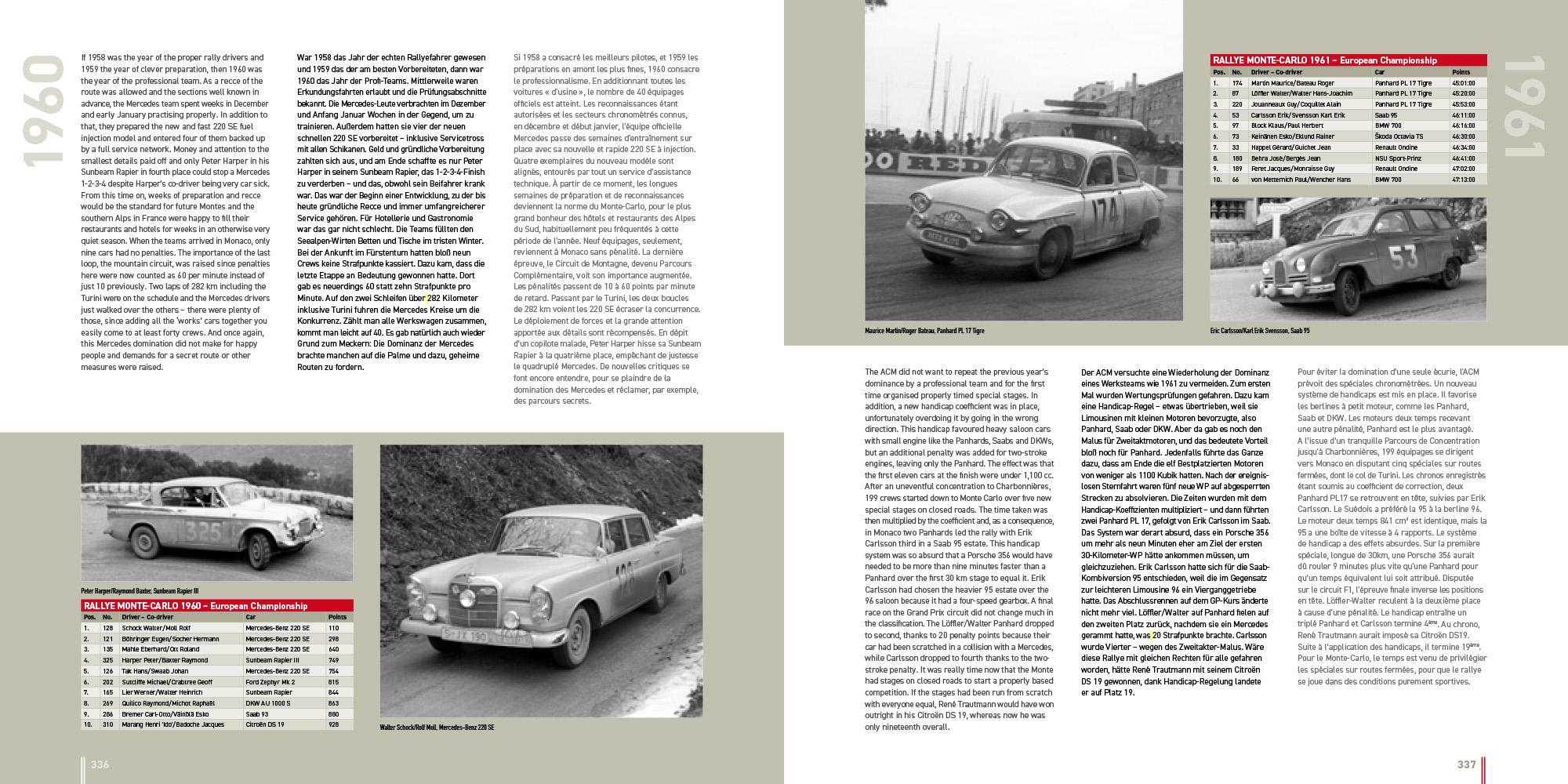 Beispielinhalt (Bild) Rallye Monte-Carlo