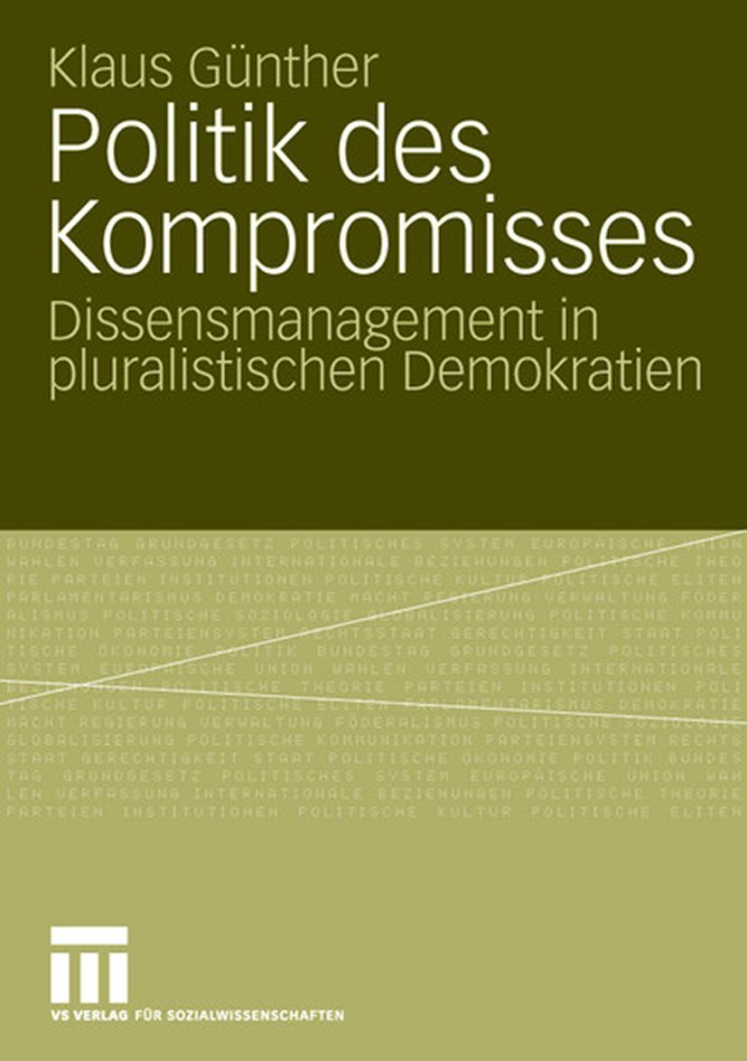 Vorderes Coverbild Politik des Kompromisses