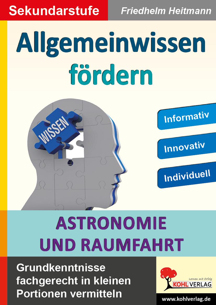 Vorderes Coverbild Allgemeinwissen fördern Astronomie & Raumfahrt