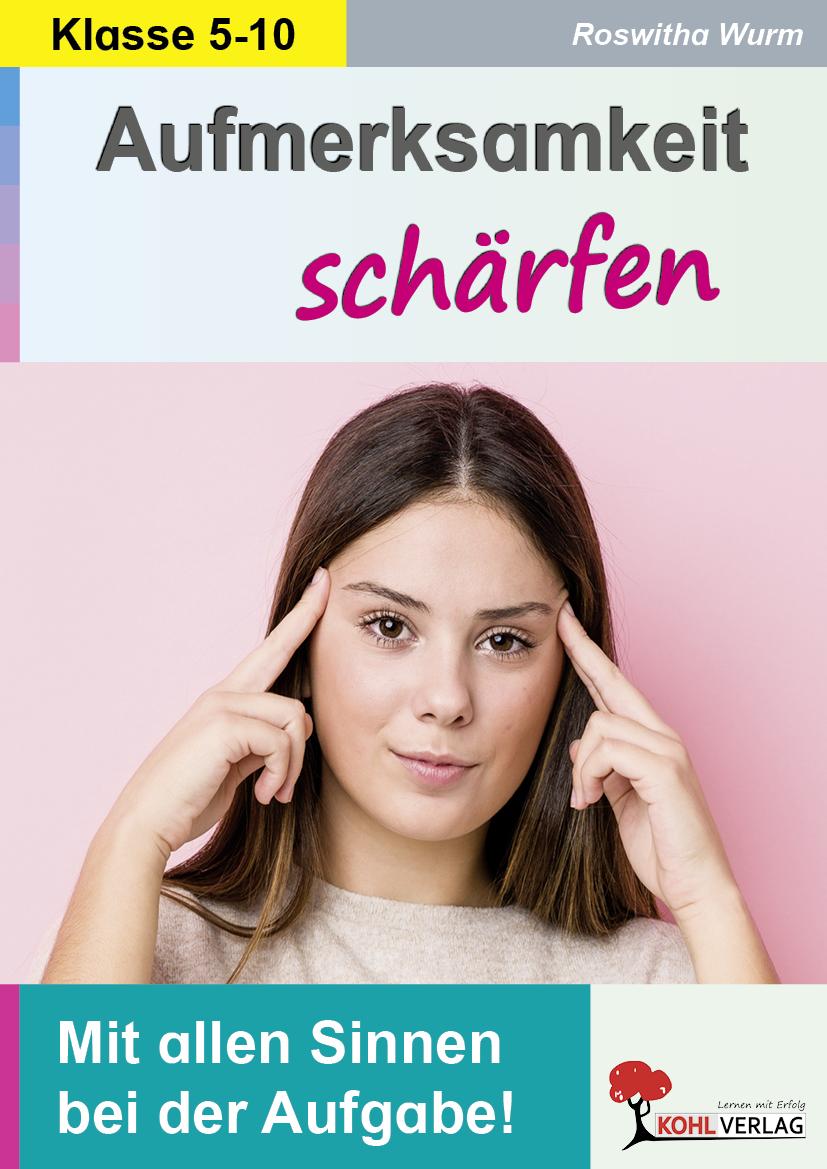 Vorderes Coverbild Aufmerksamkeit schärfen / Klasse 5-10