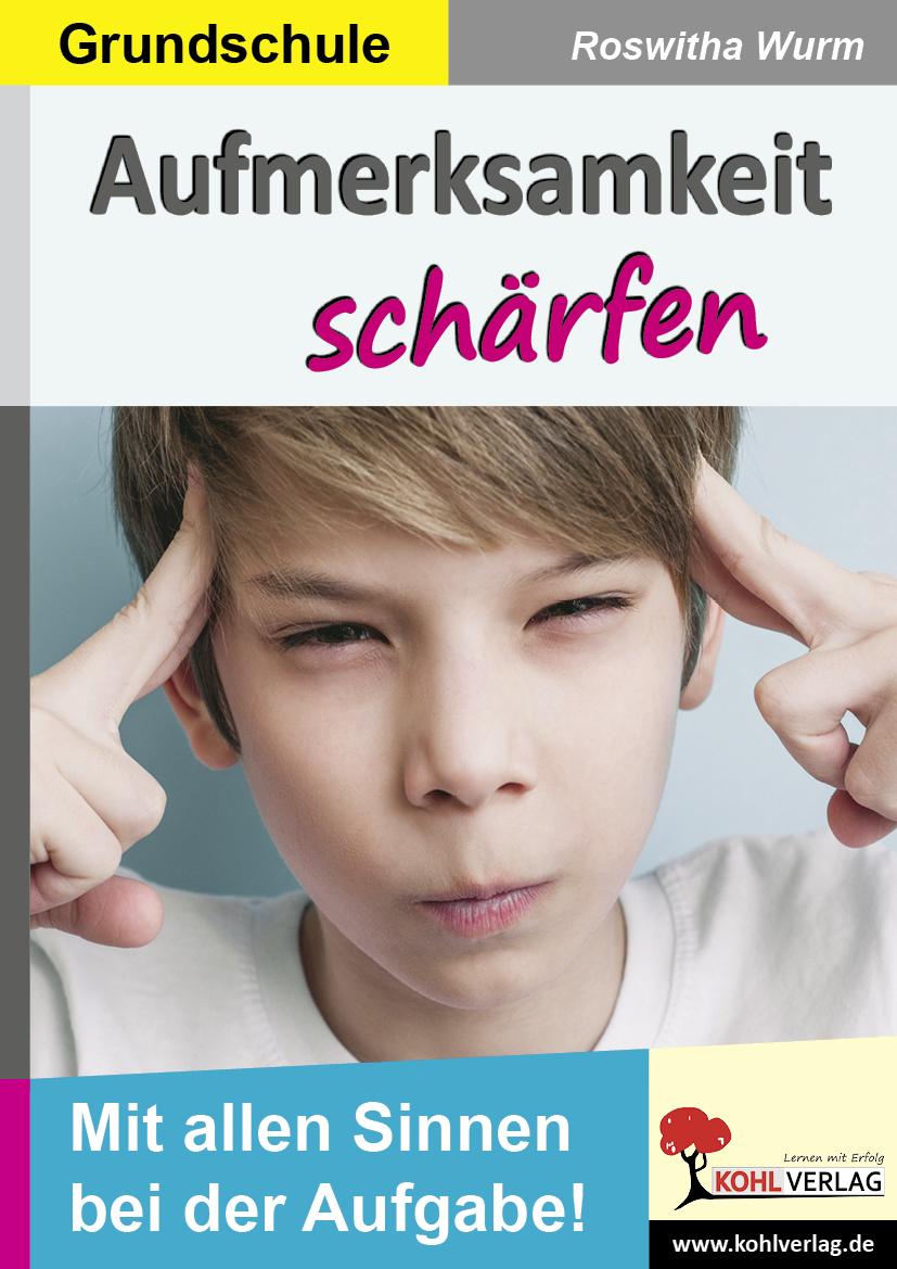 Vorderes Coverbild Aufmerksamkeit schärfen / Grundschule