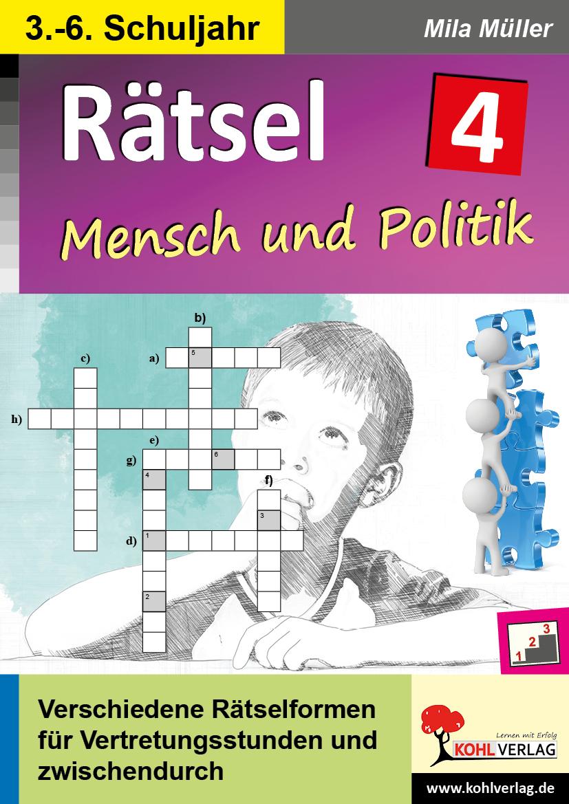 Vorderes Coverbild Rätsel / Band 4: Mensch und Politik