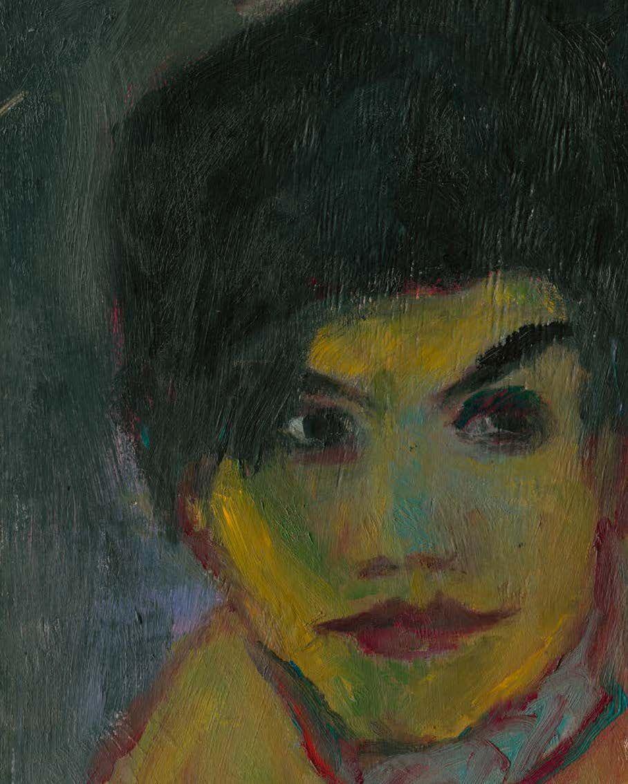 Beispielinhalt (Bild) Emil Noldes Malweise