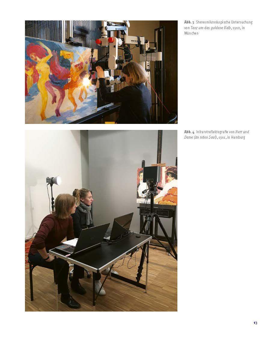 Beispielinhalt (Bild) Emil Noldes Malweise