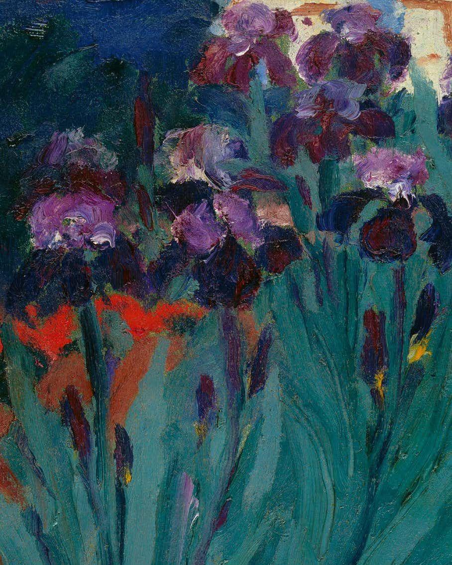 Beispielinhalt (Bild) Emil Noldes Malweise