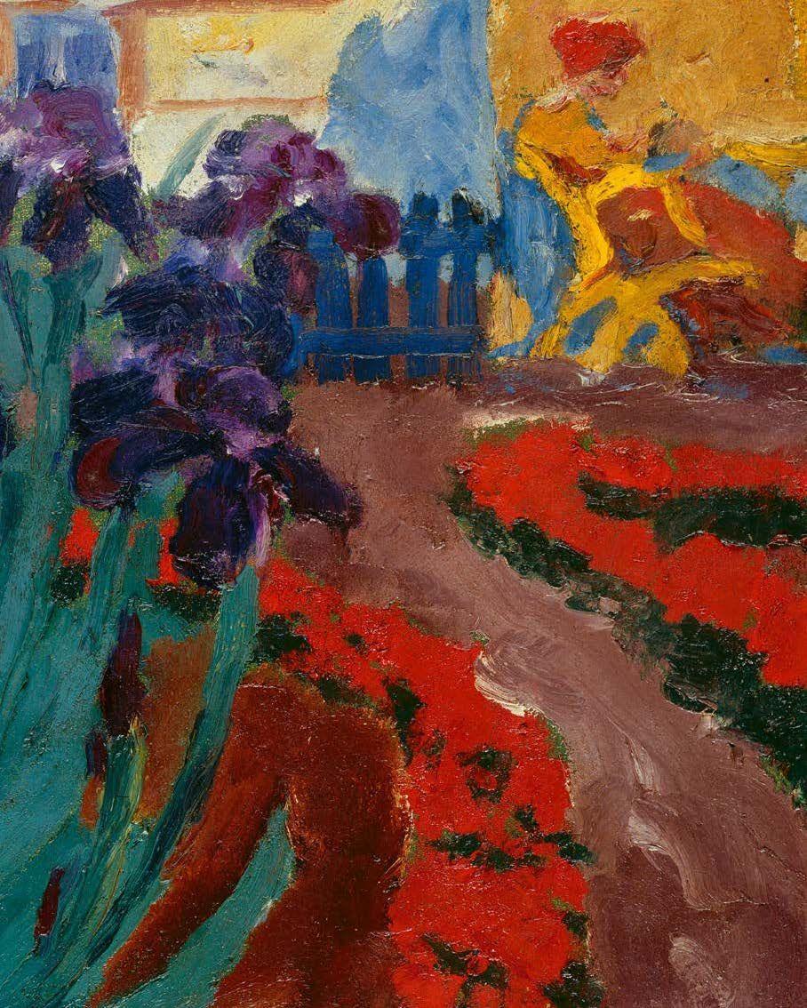 Beispielinhalt (Bild) Emil Noldes Malweise