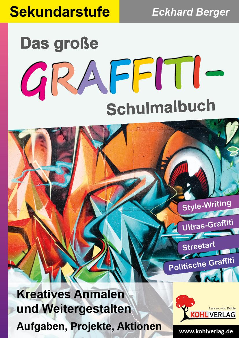 Vorderes Coverbild Das große Graffiti-Schulmalbuch