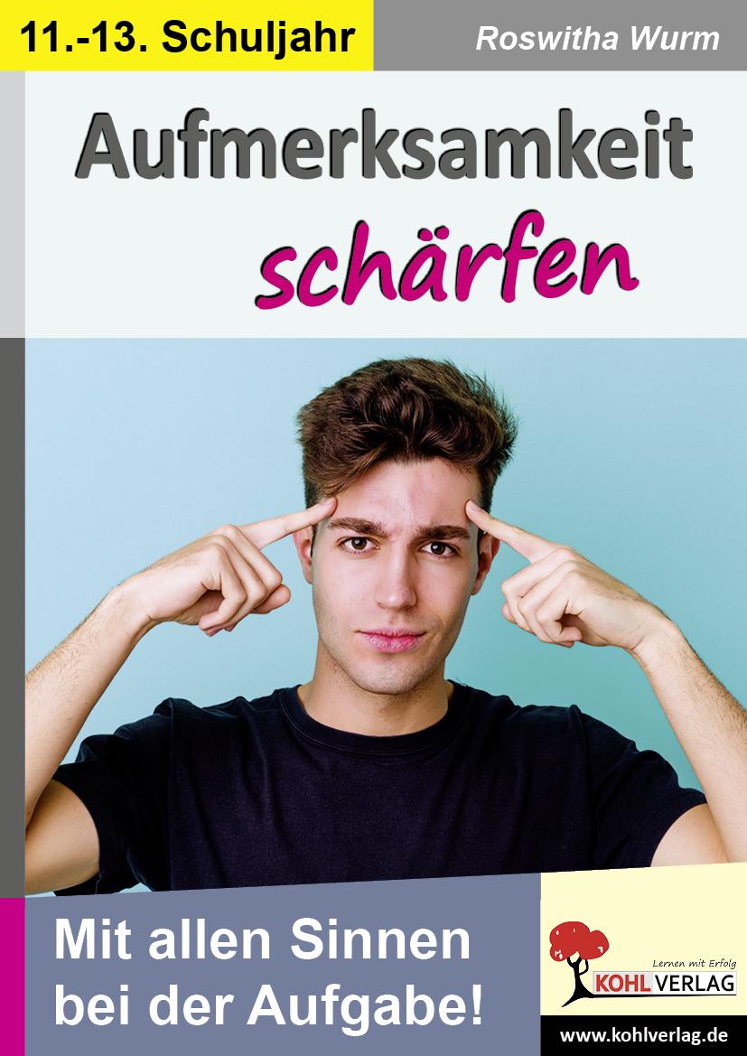 Vorderes Coverbild Aufmerksamkeit schärfen / Klasse 11-13