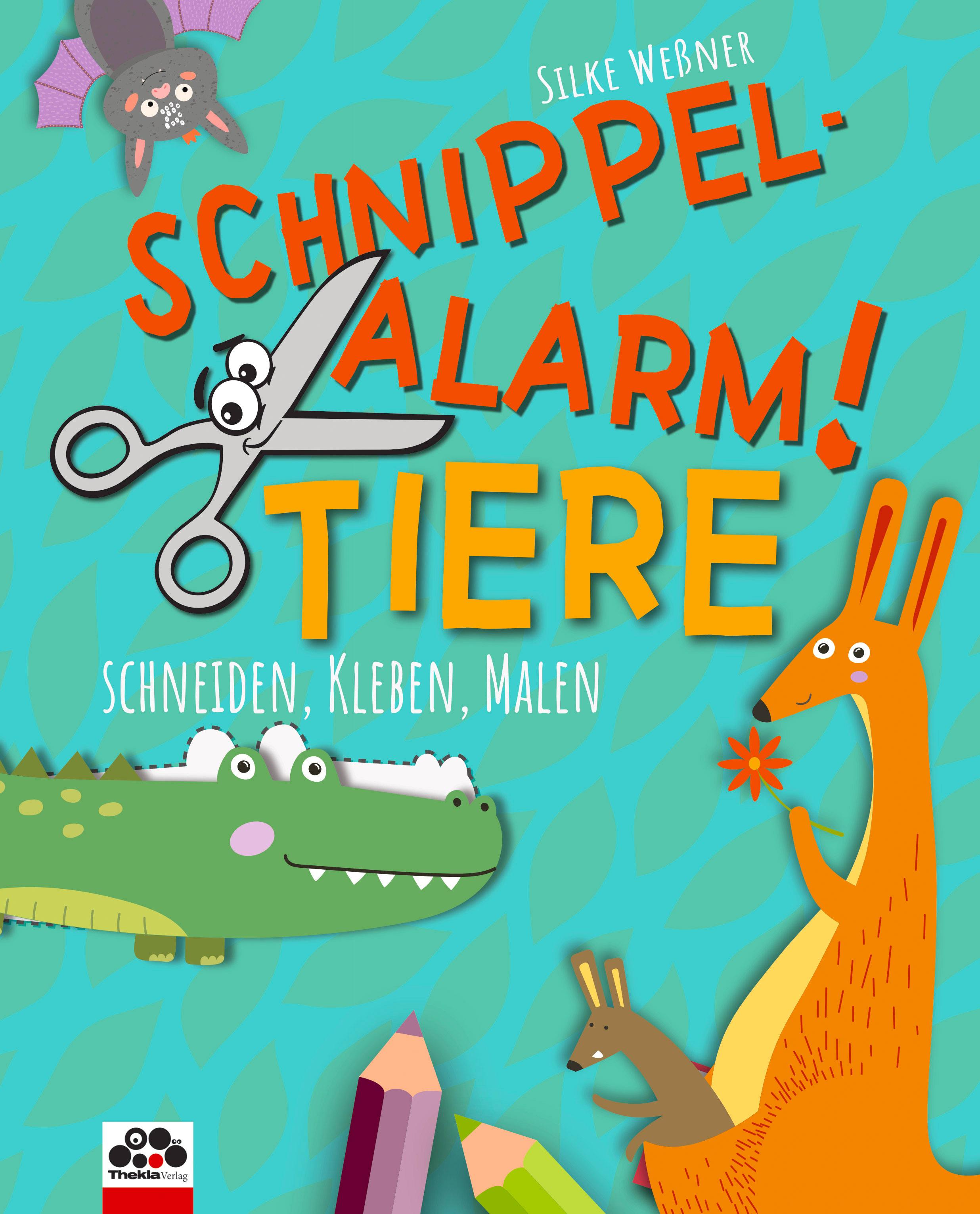 Vorderes Coverbild Schnippel-Alarm! Band 2: Tiere - Das Ausschneidebuch für Kinder ab 3 Jahren