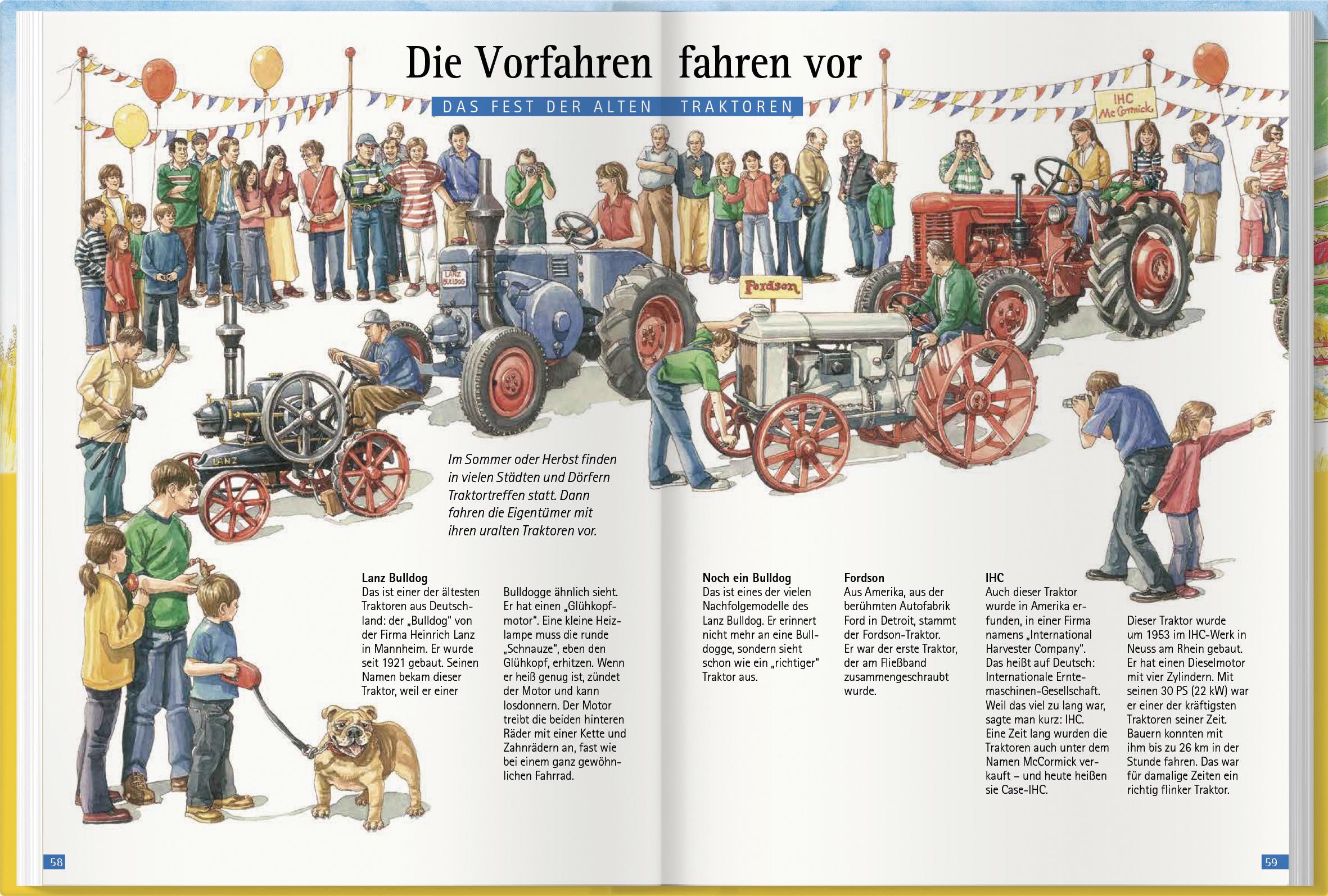 Beispielinhalt (Bild) Was brummt da auf dem Bauernhof?