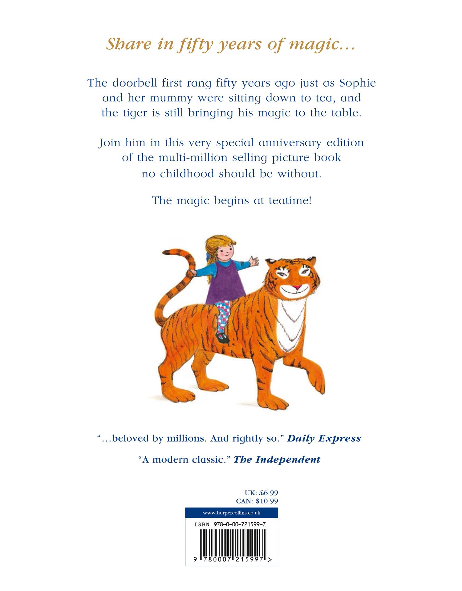 Rückseitencover The Tiger Who Came to Tea