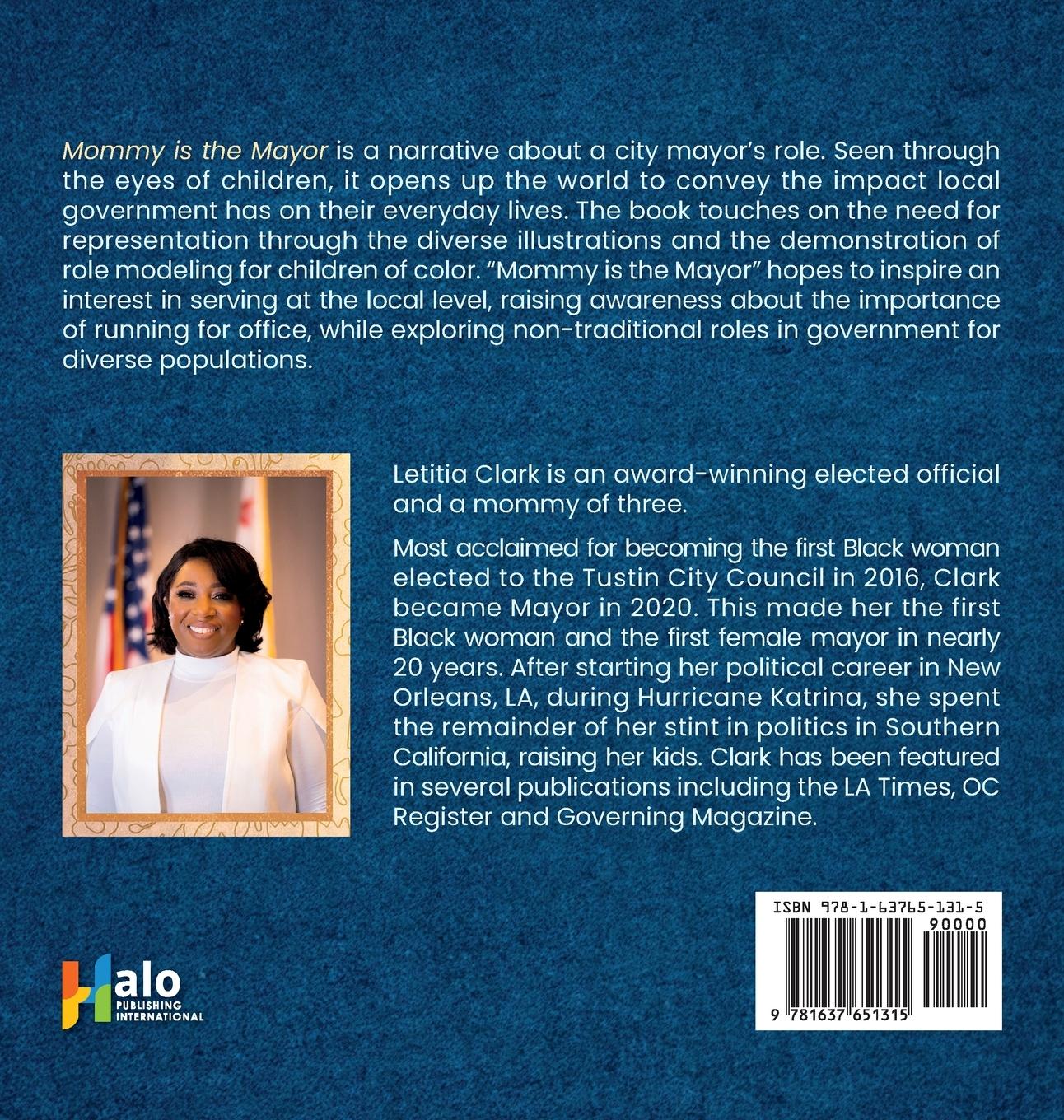 Rückseitencover Mommy is the Mayor