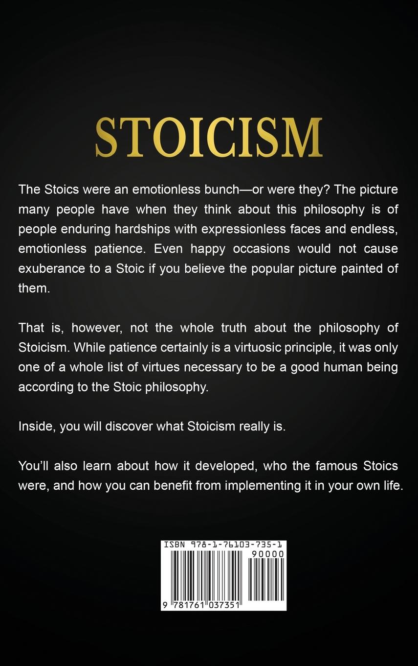 Rückseitencover Stoicism