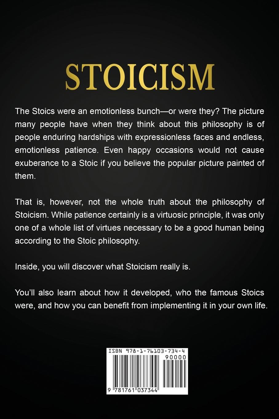 Rückseitencover Stoicism