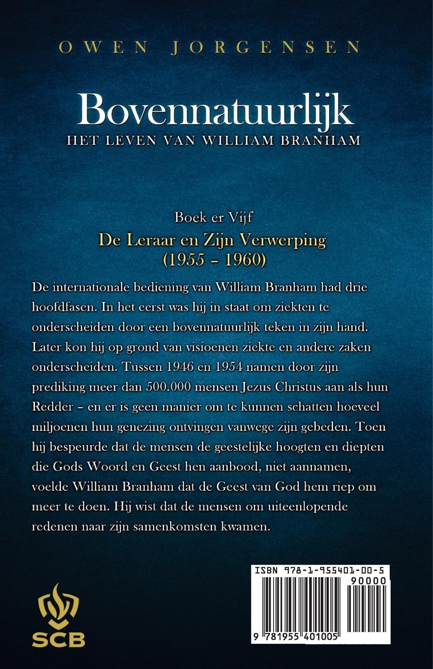 Rückseitencover Boek Vijf - Bovennatuurlijk