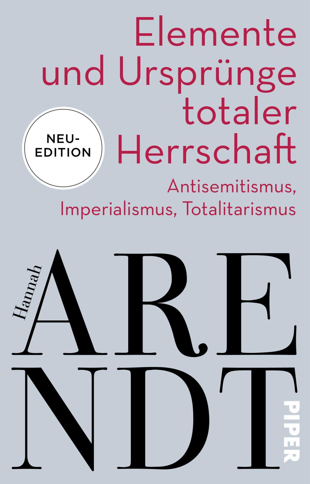 Vorderes Coverbild Elemente und Ursprünge totaler Herrschaft