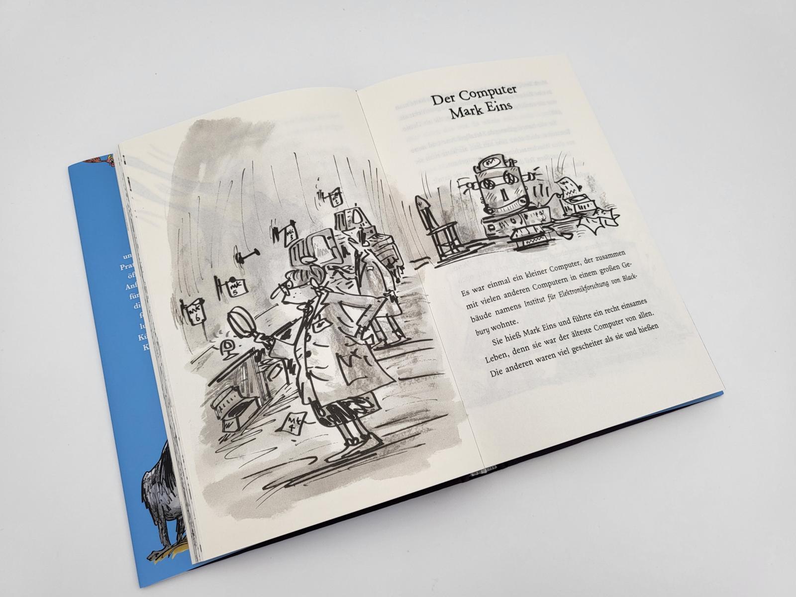 Beispielinhalt (Bild) Der zerstreute Zeitreisende