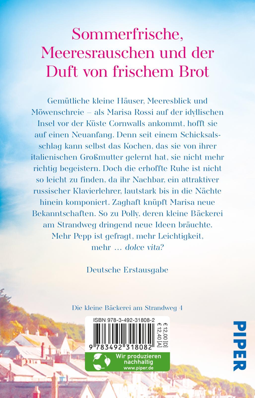 Rückseitencover Ein neuer Sommer in der kleinen Bäckerei