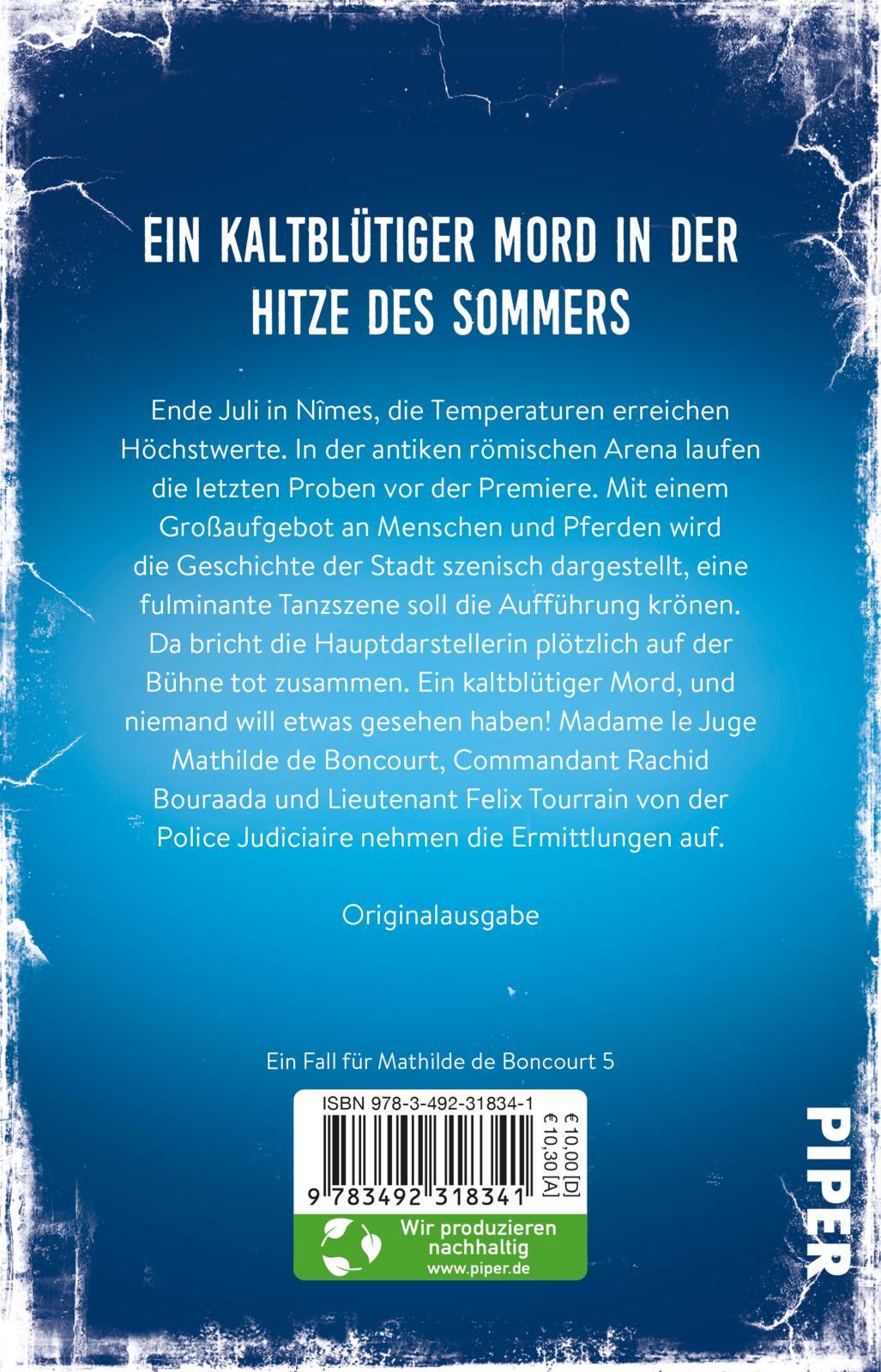 Rückseitencover Die Richterin und der Tanz des Todes