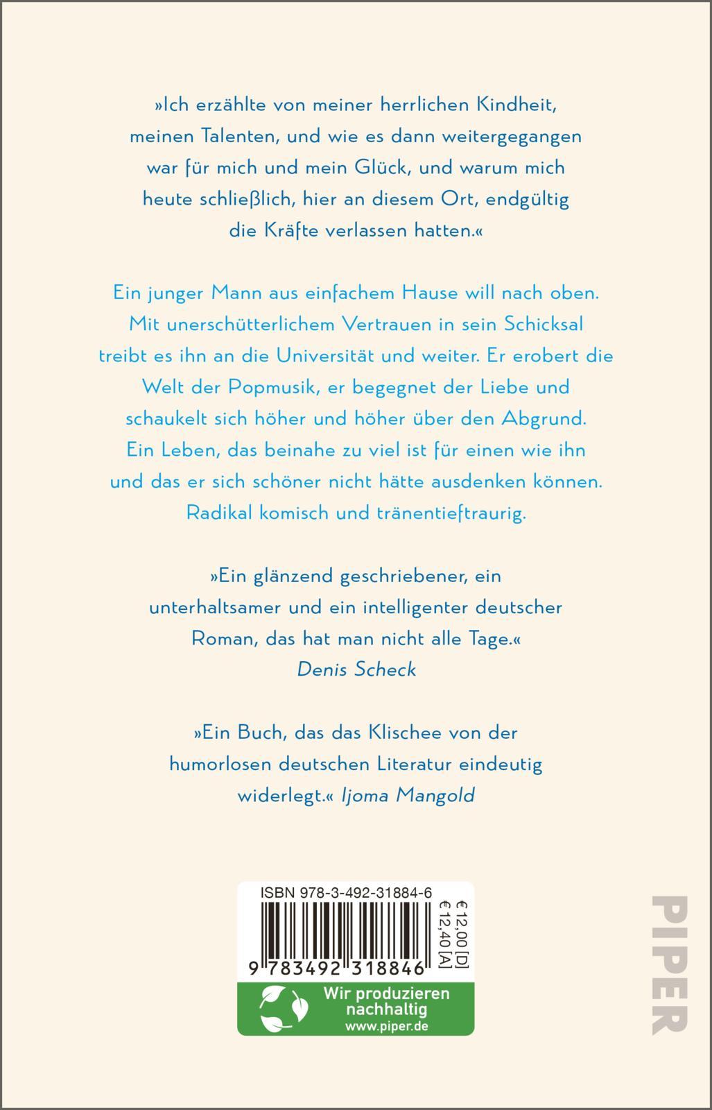 Rückseitencover Die Geschichte eines einfachen Mannes