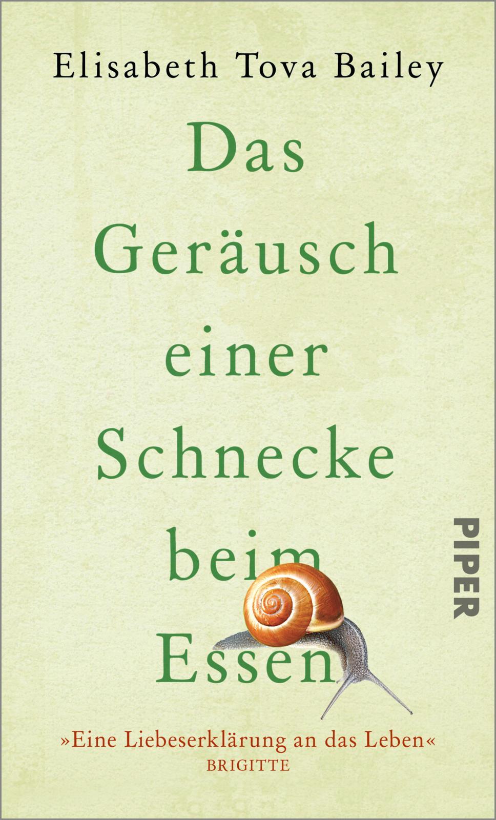 Vorderes Coverbild Das Geräusch einer Schnecke beim Essen