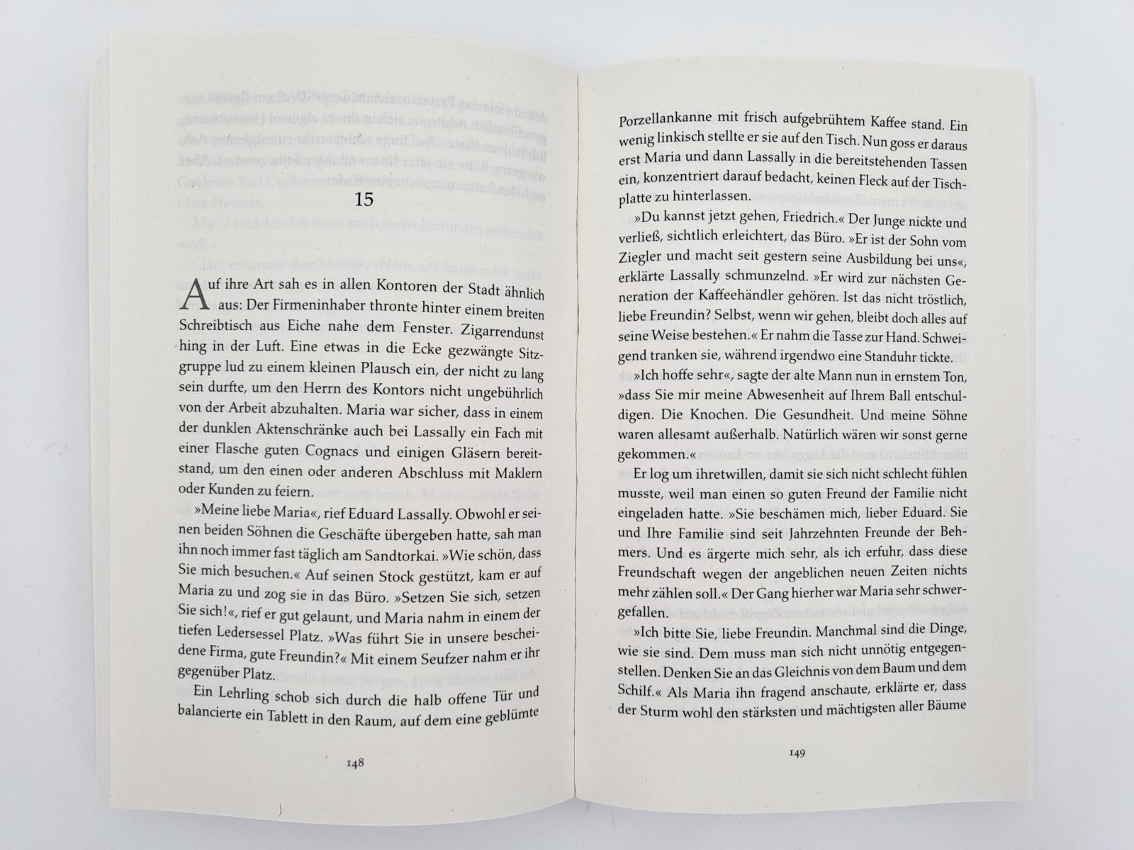 Beispielinhalt (Bild) Töchter der Speicherstadt - Der Geschmack von Freiheit