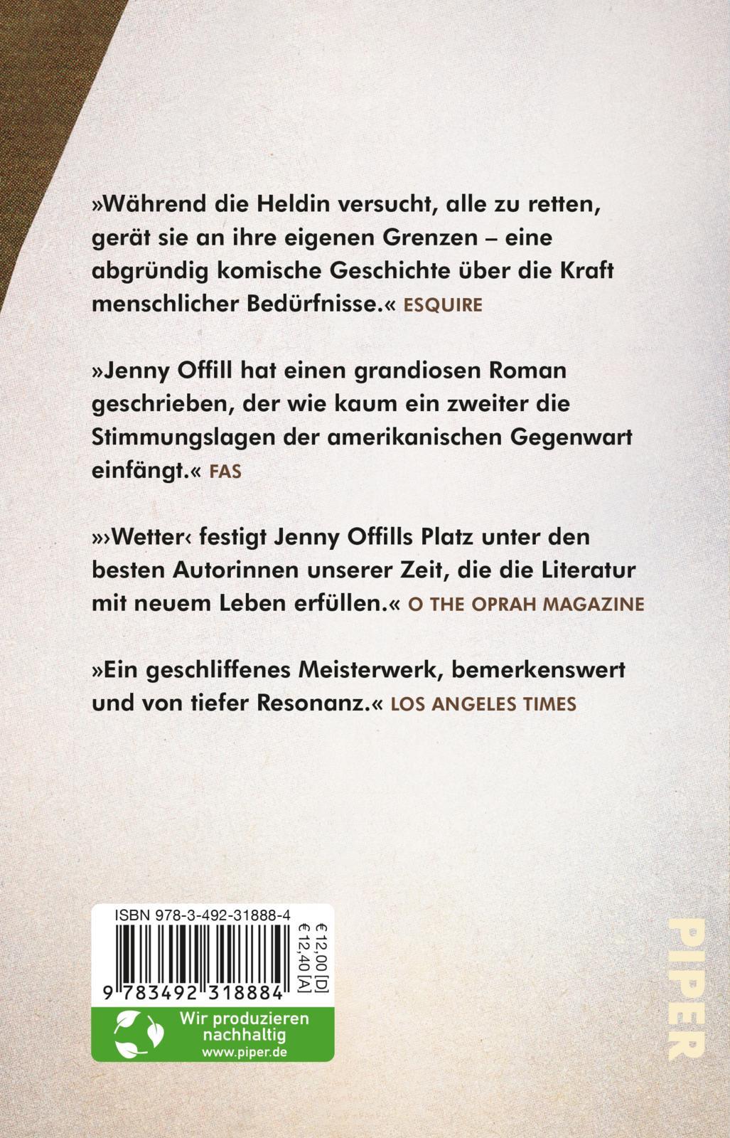 Rückseitencover Wetter