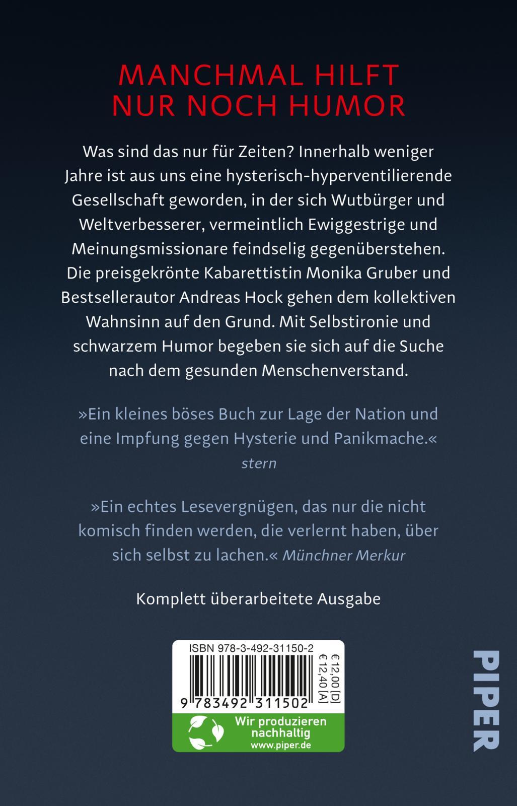 Rückseitencover Und erlöse uns von den Blöden