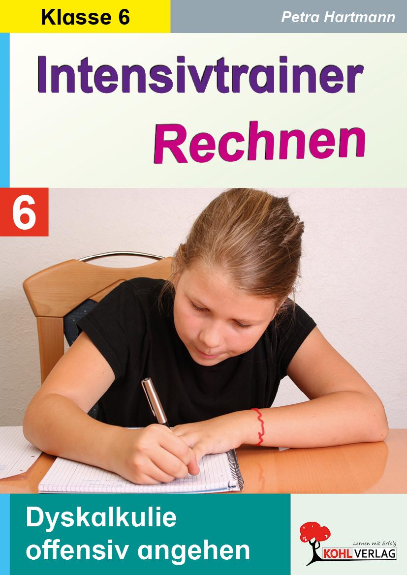 Vorderes Coverbild Intensivtrainer Rechnen / Klasse 6