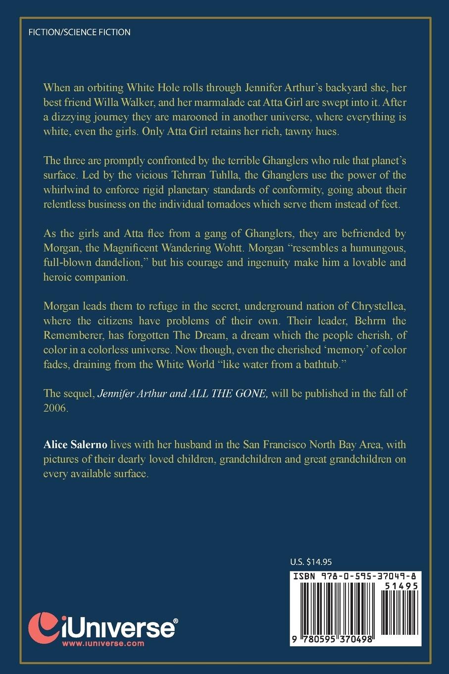 Rückseitencover A WHITE HOLE in SPACE