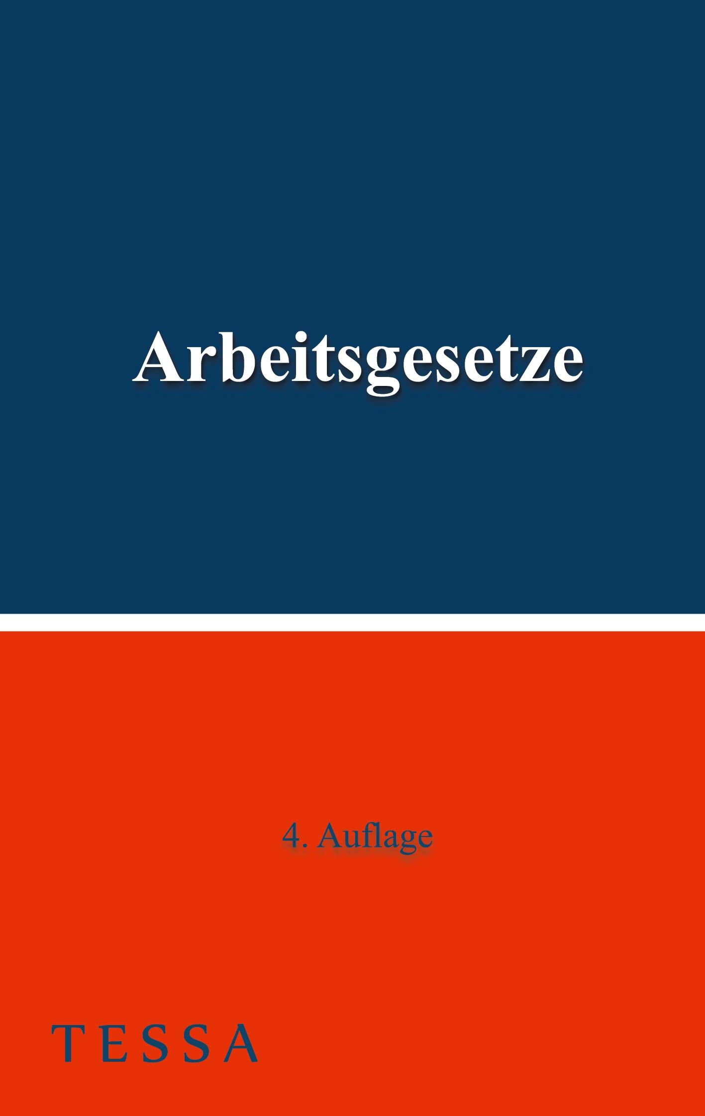 Vorderes Coverbild Arbeitsgesetze