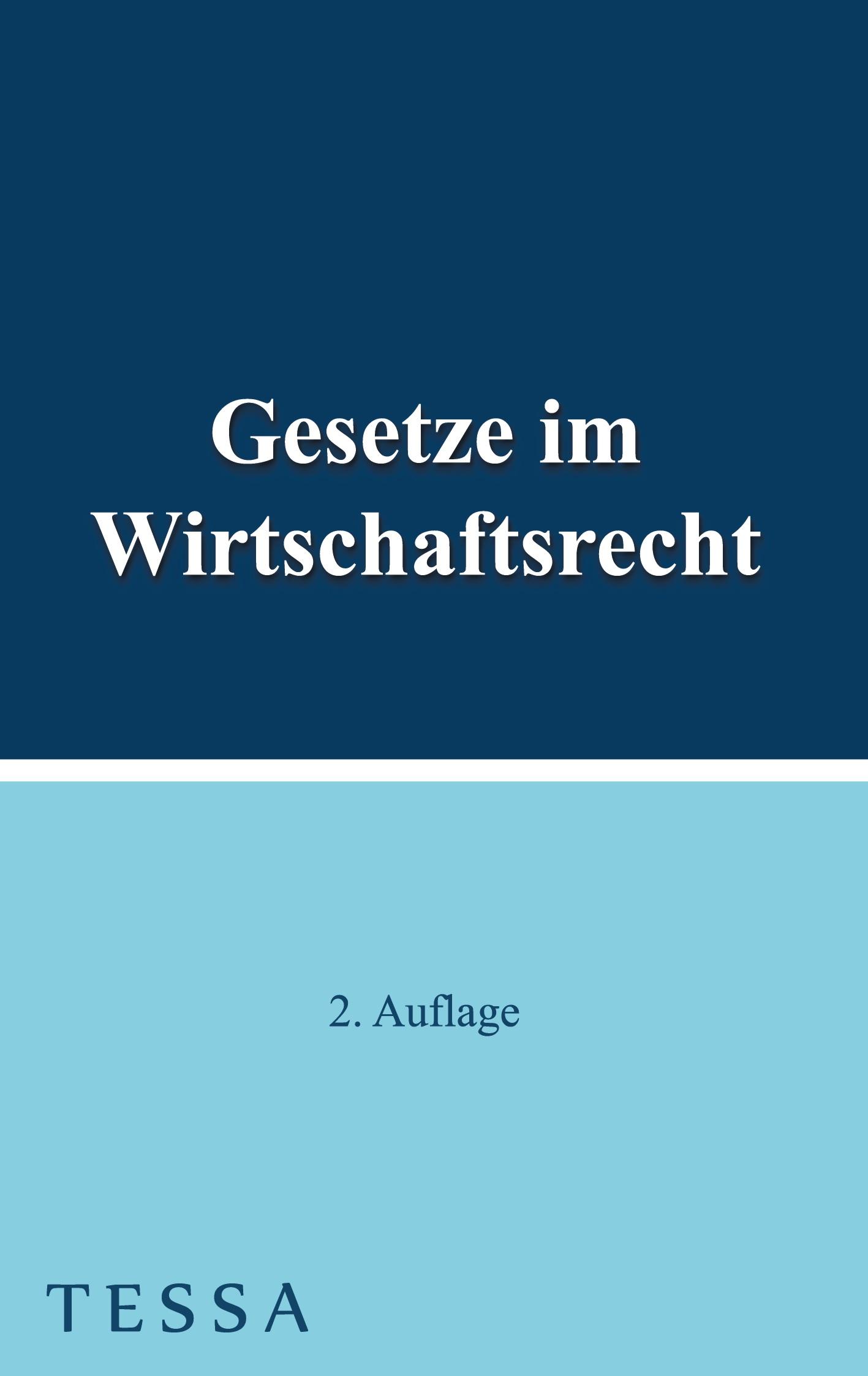 Vorderes Coverbild Gesetze im Wirtschaftsrecht